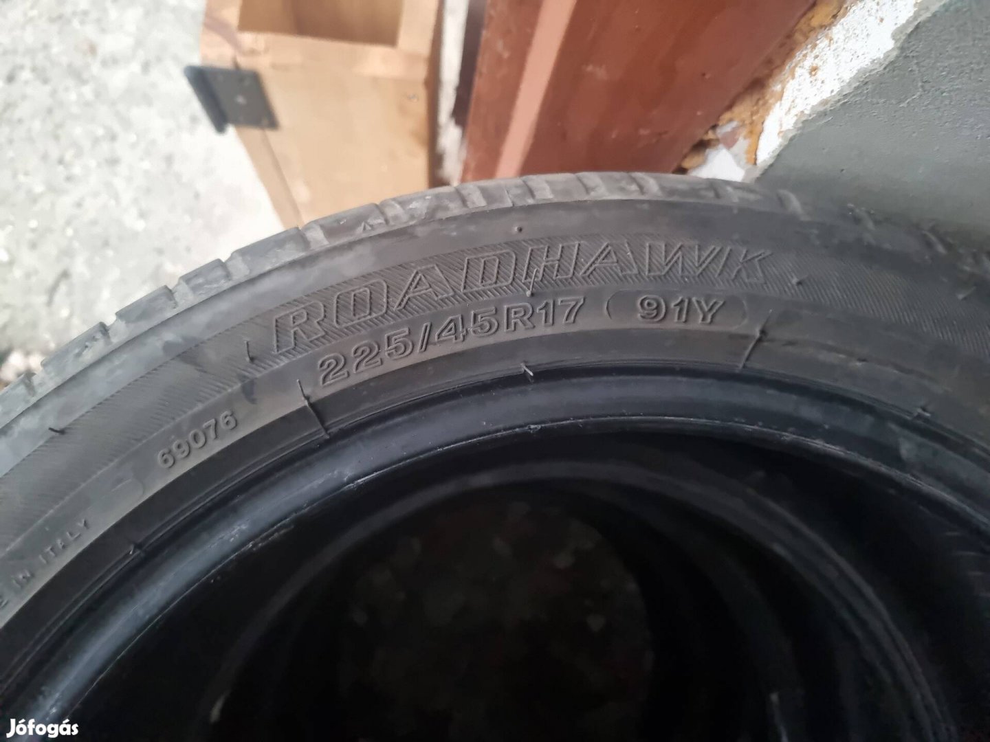 eladó 225/45 r 17es gumi garnitúra