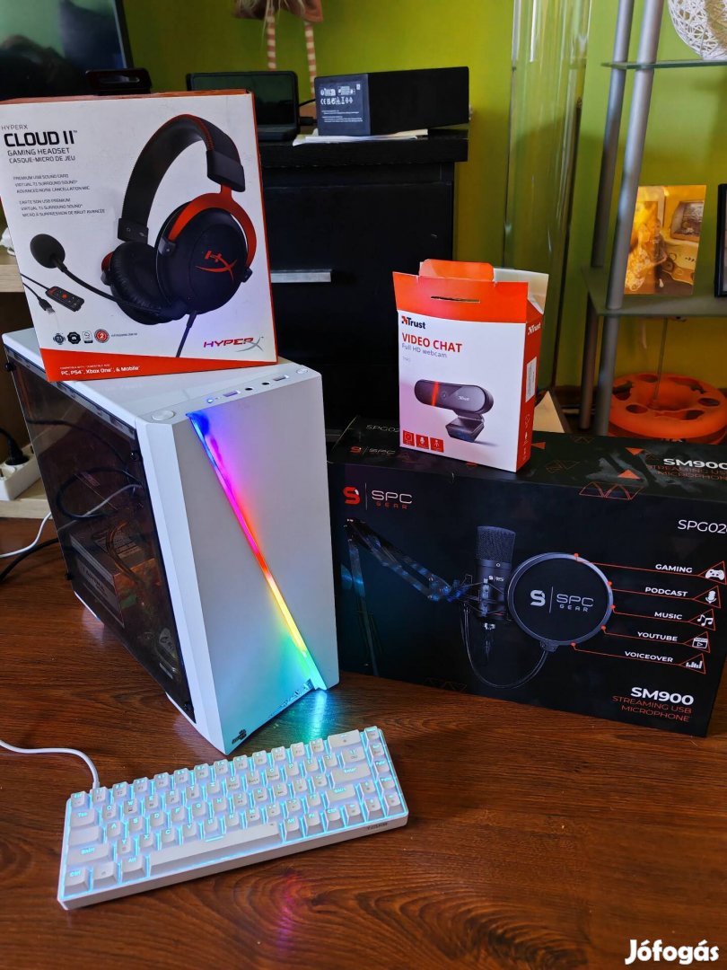 elado Gamer PC szett Győrben 