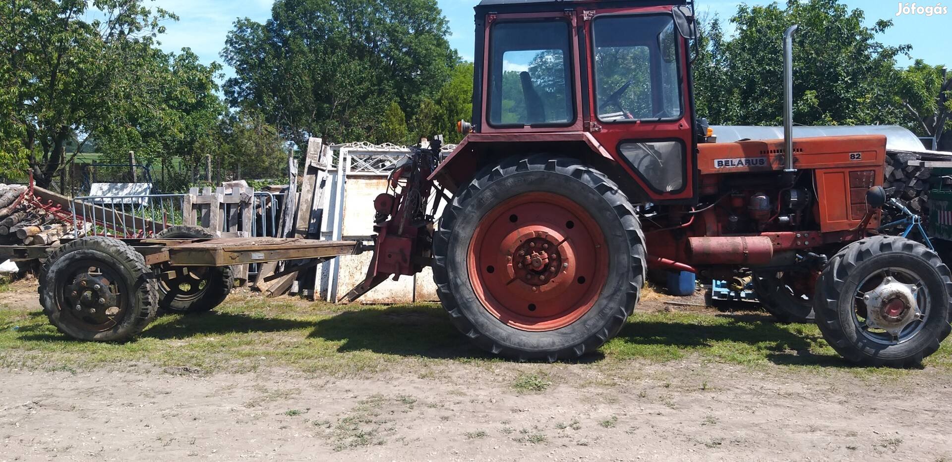 eladó MTZ82 csörlővel,kiközelítővel