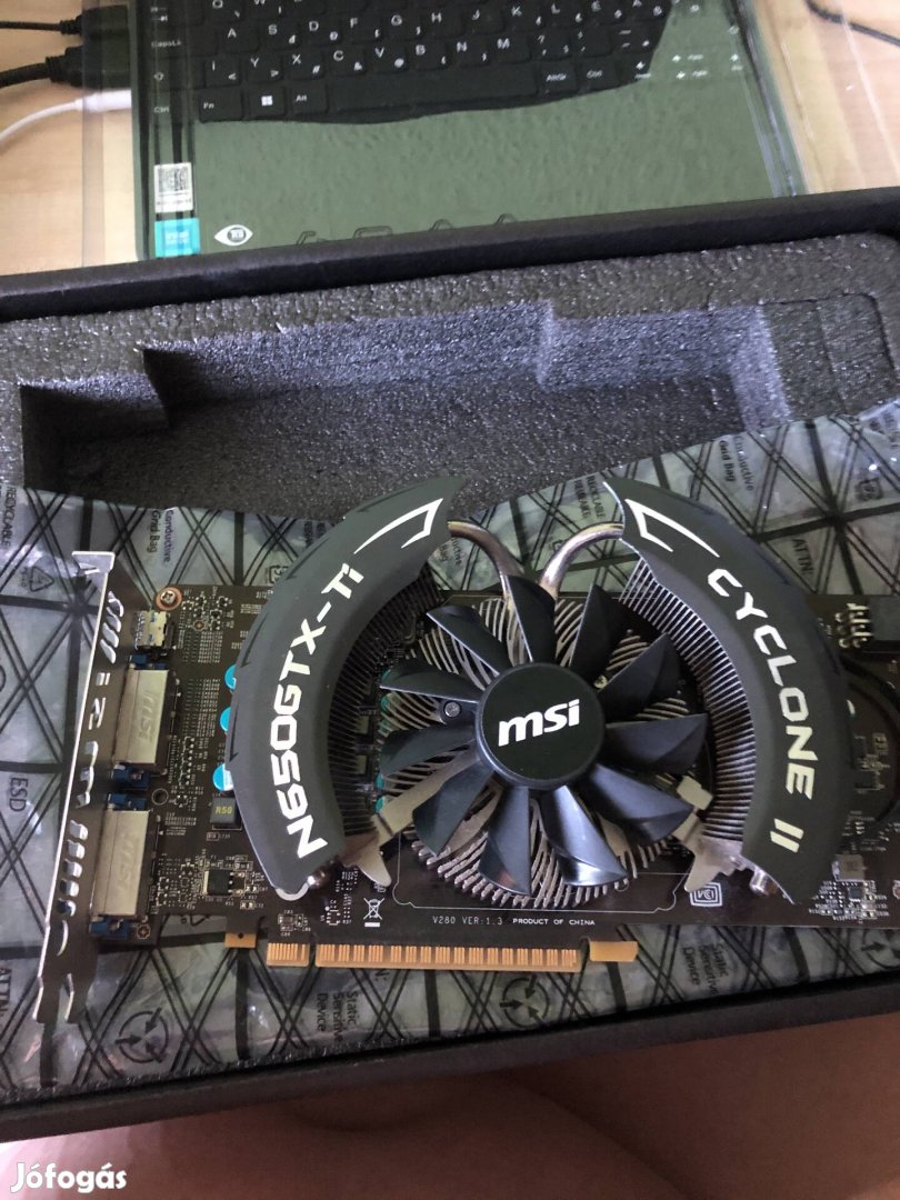 eladó! msi geforce gtx650ti 1gb