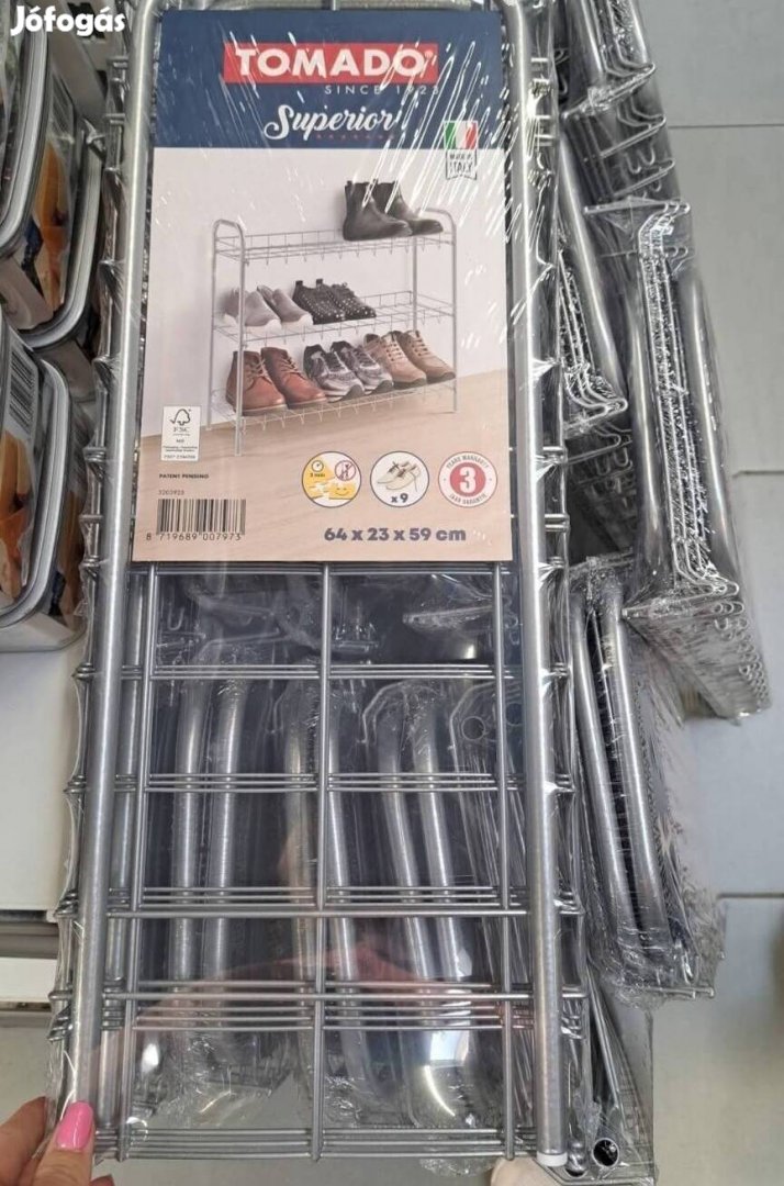eladó cipő tartó 