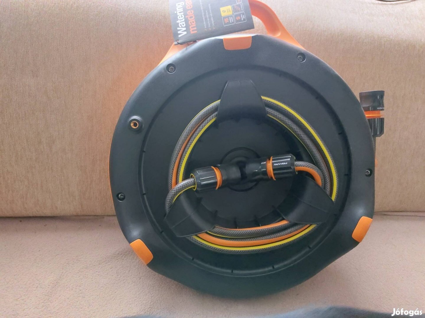eladó fiskars tömlő dob szett