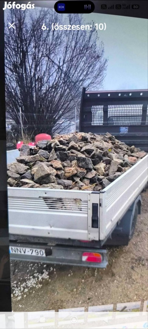 eladó gabionkő gabionkerités hez 9eft tonnája