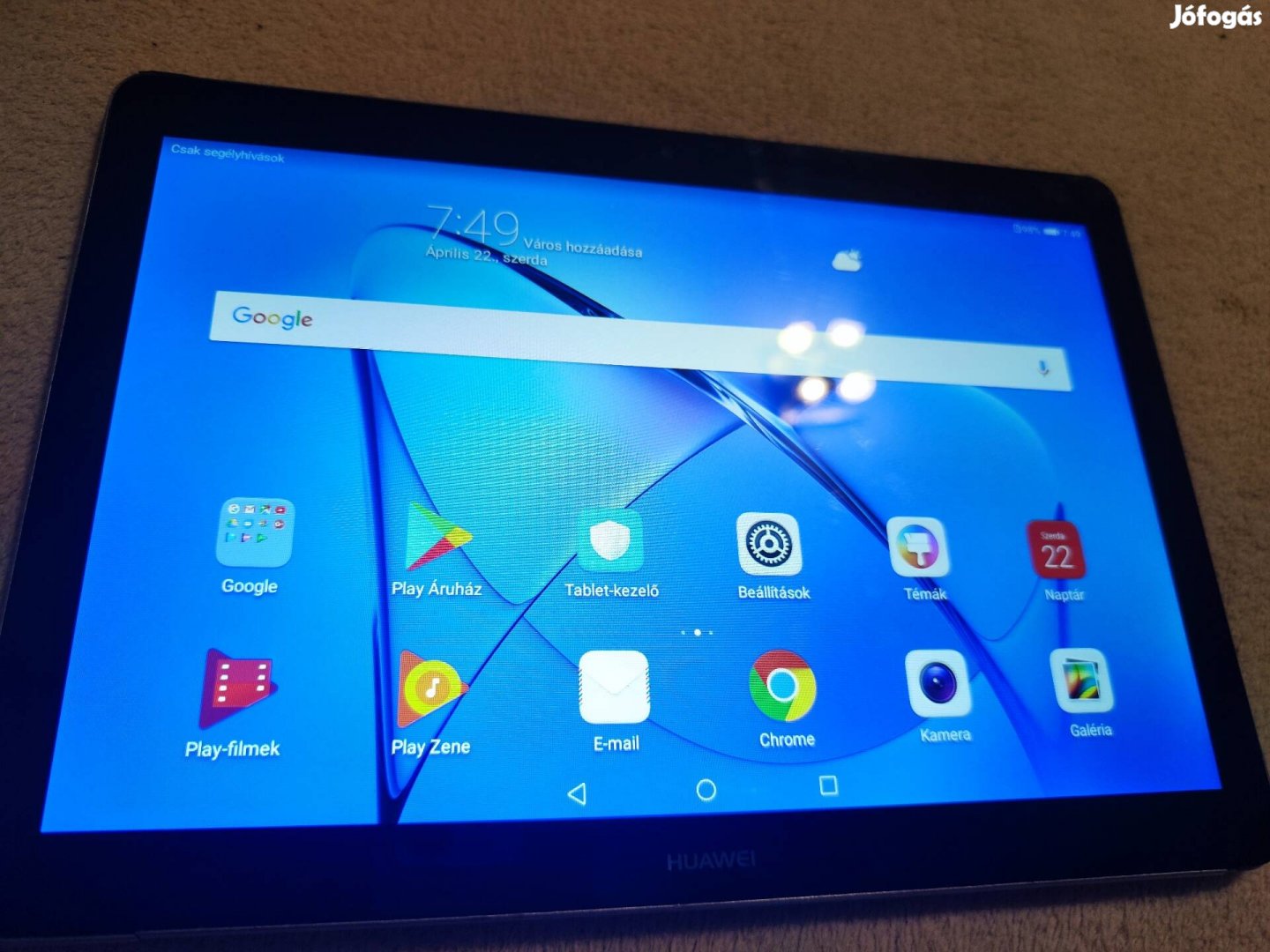 eladó huawei mediapad t3