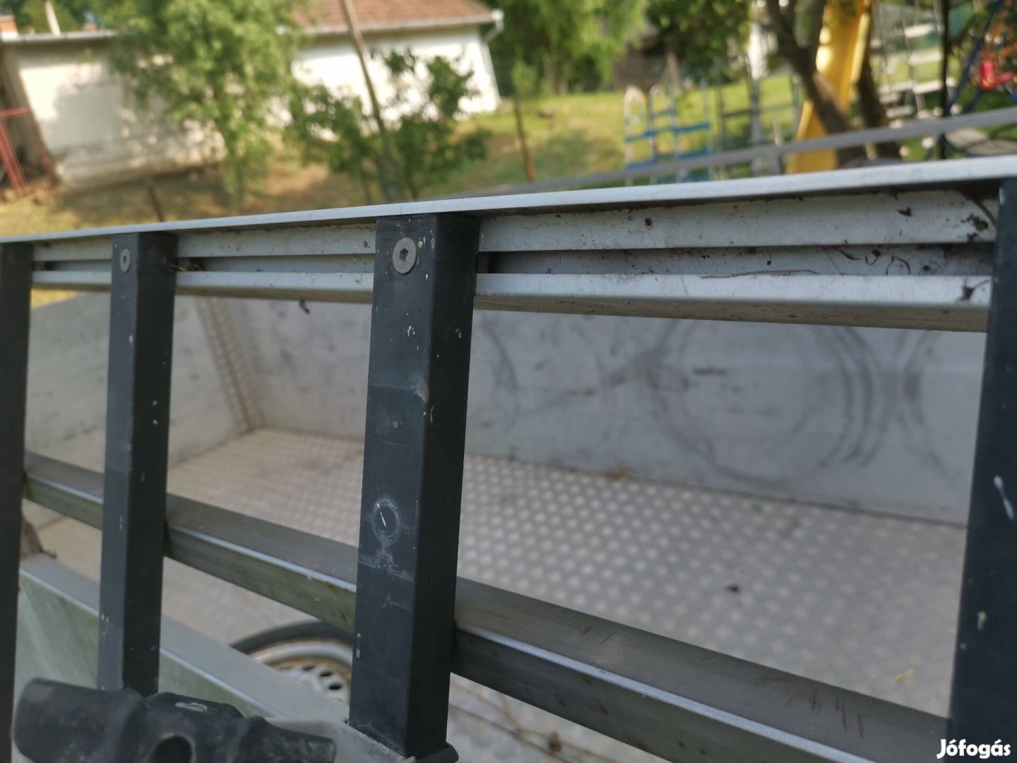 eladó mikrobuszra gyári alumínium tető csomagtartó 