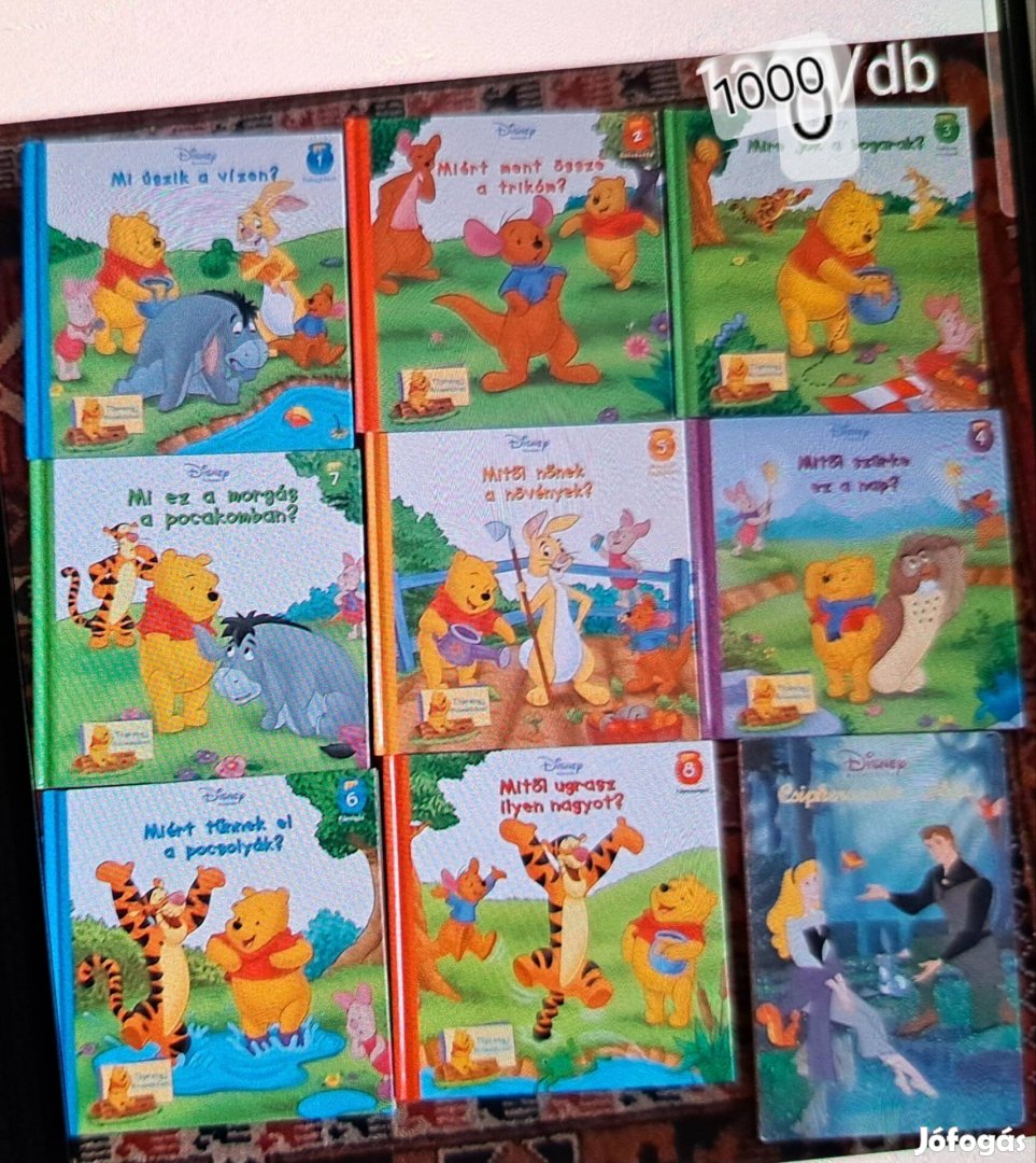 elado nagyon jó állapotú könyvek 