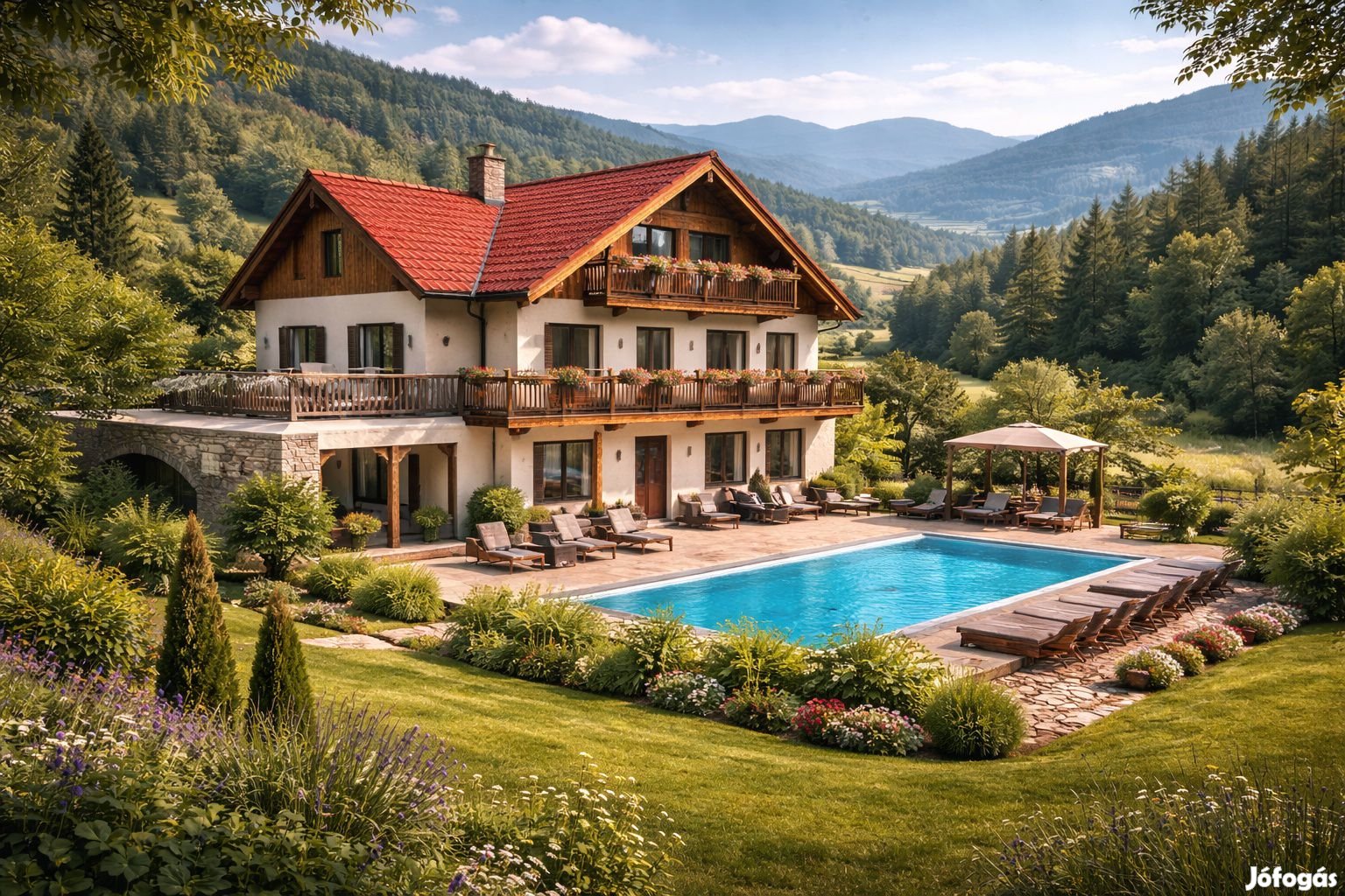 eladó nyári szálló Szandán festői környezetben