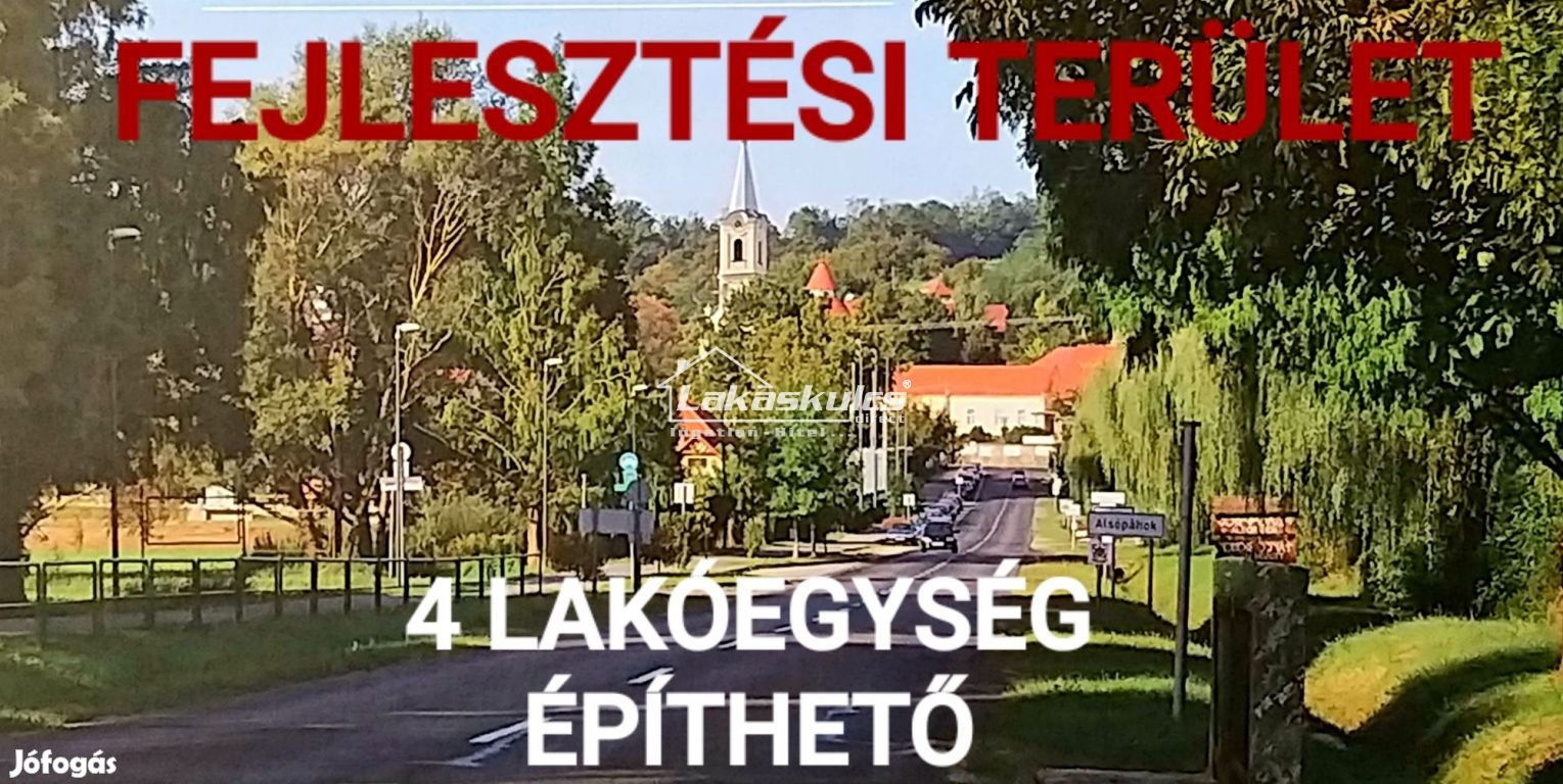 eladó telek Alsópáhok