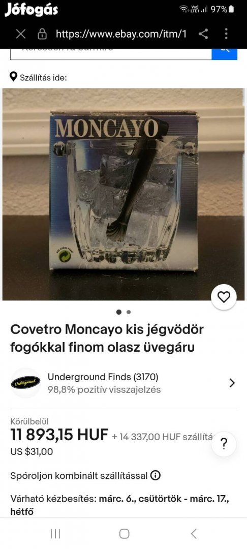 eladó új bontatlan jég vödörök 