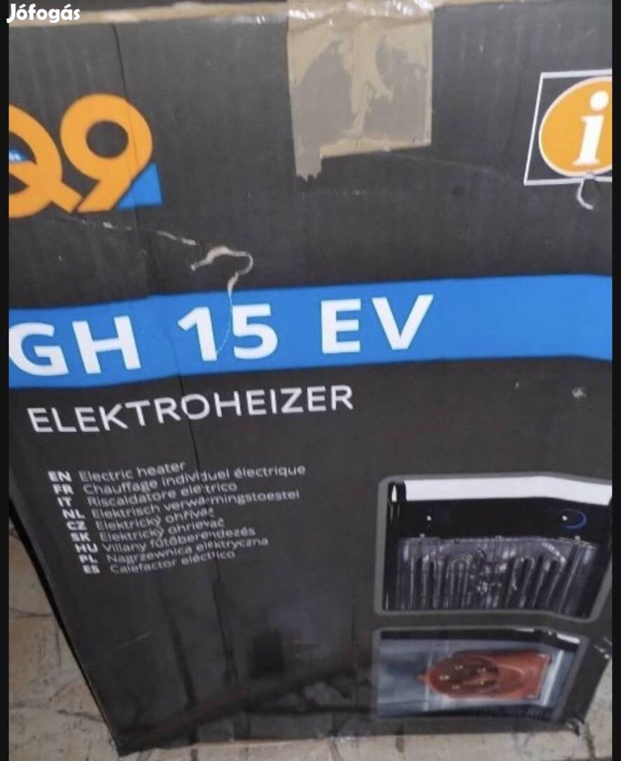 elektromos fűtő 15 kW Güde GH 15 EV