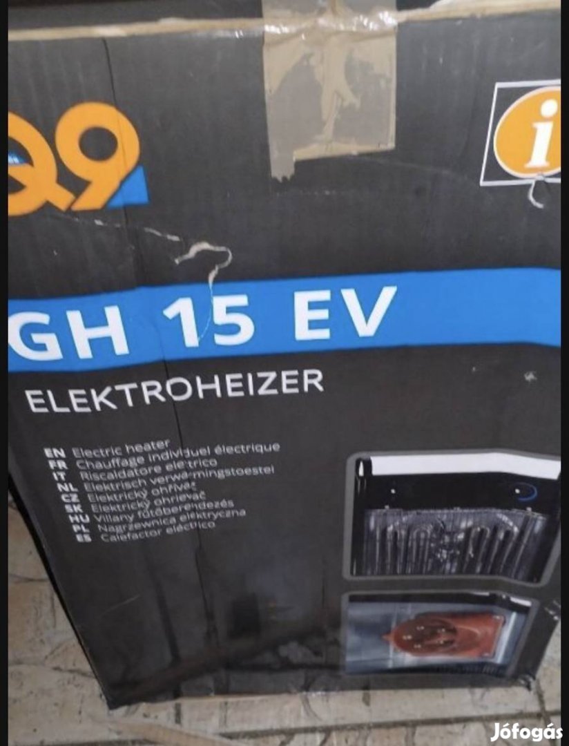 elektromos fűtő Güde GH 15 EV(15 kW; 400 V)