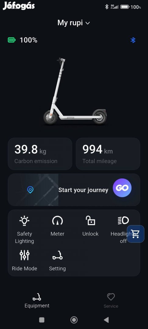 elektromos roller 