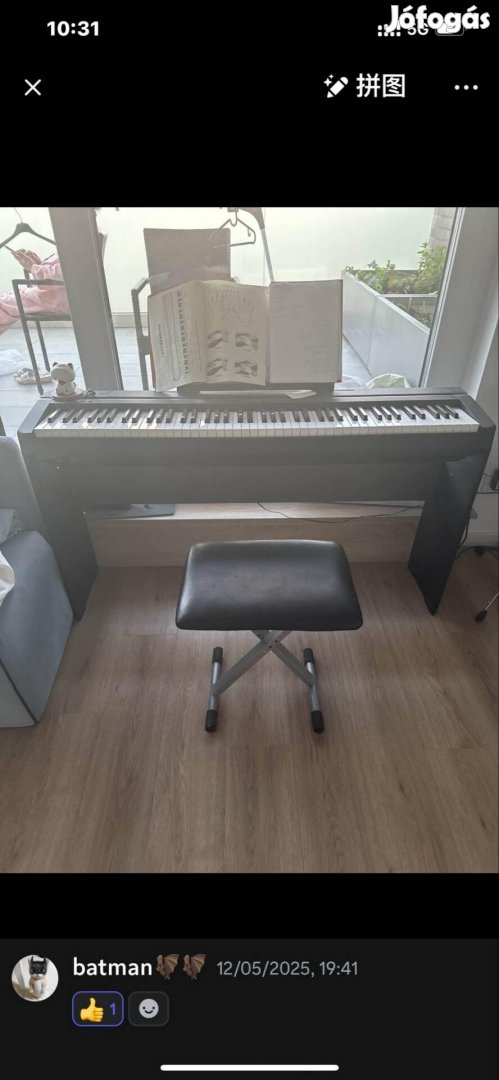 elektromos zongora 
