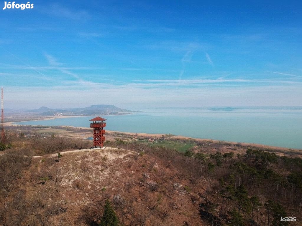 építési telek,  | Panorámás kilátás a Balatonra - Balatongyörök