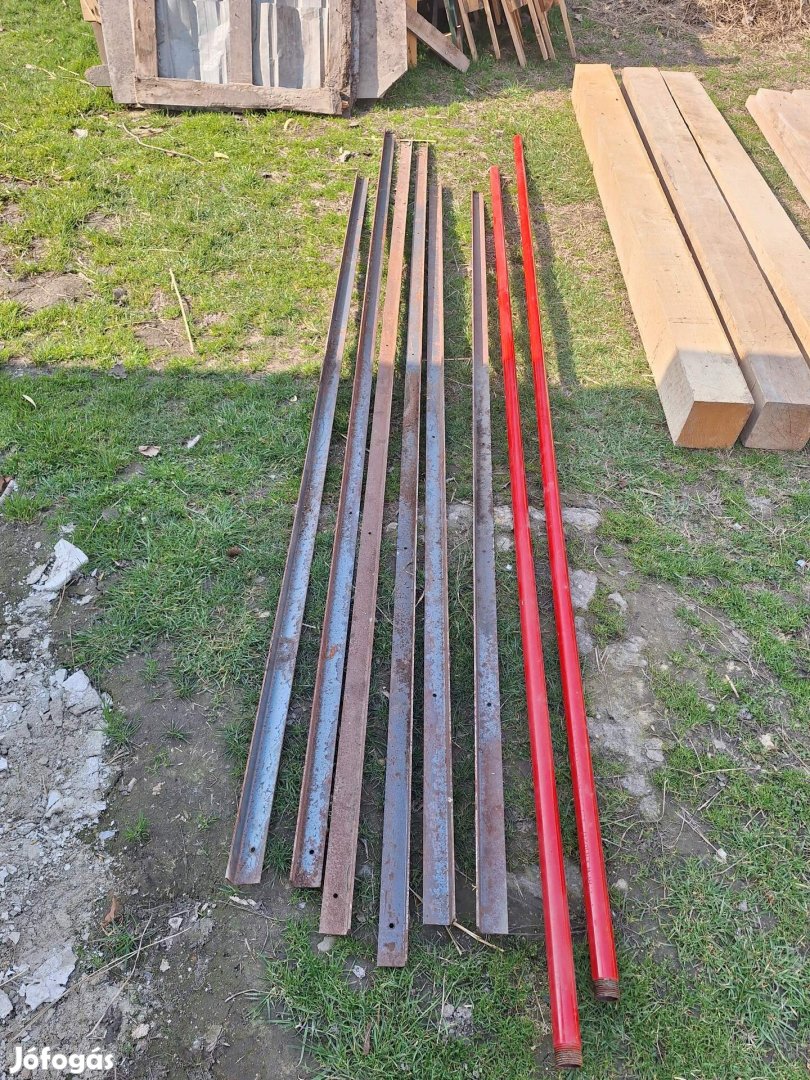 építkezésből megmaradt vasanyag