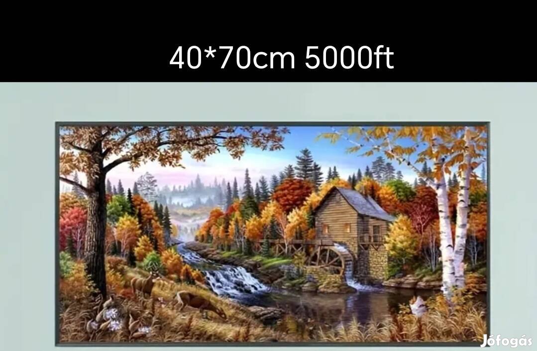 erdei idill gyémánt kirakó