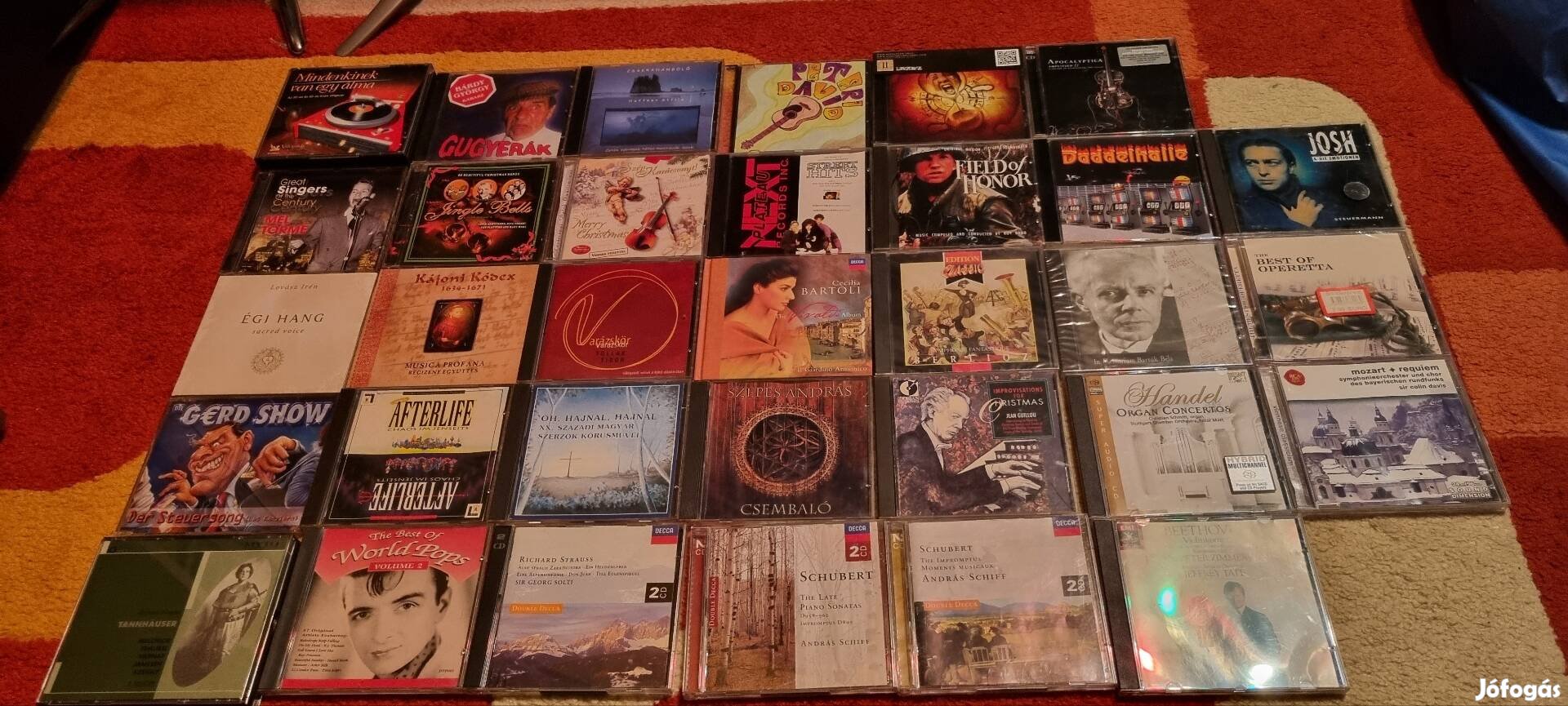 eredeti audio CD-k 