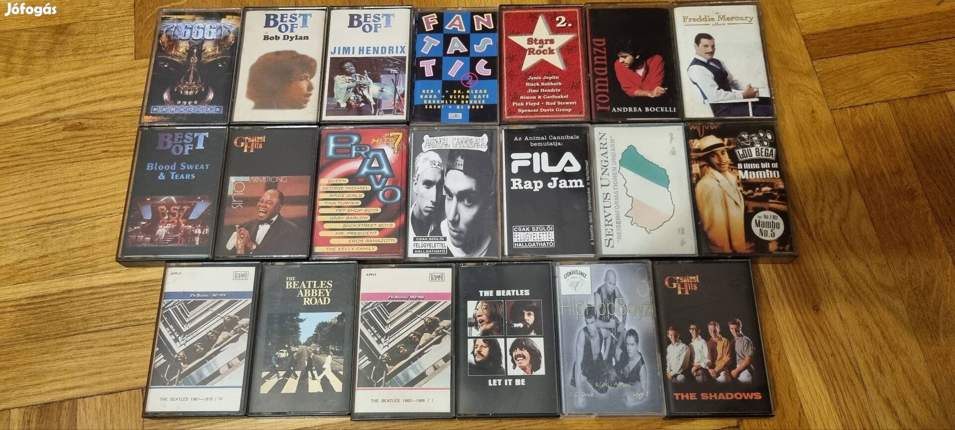 eredeti audio kazetták 
