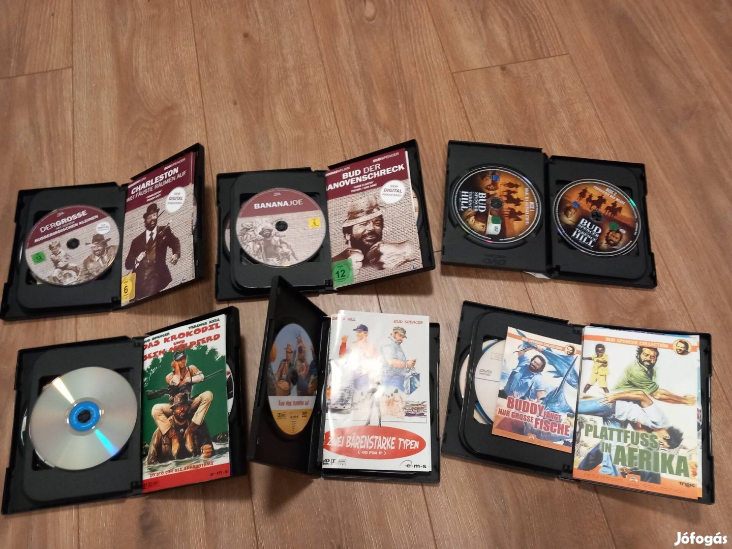eredeti német linitált kiadásu bud spencer gyüjtői dvd