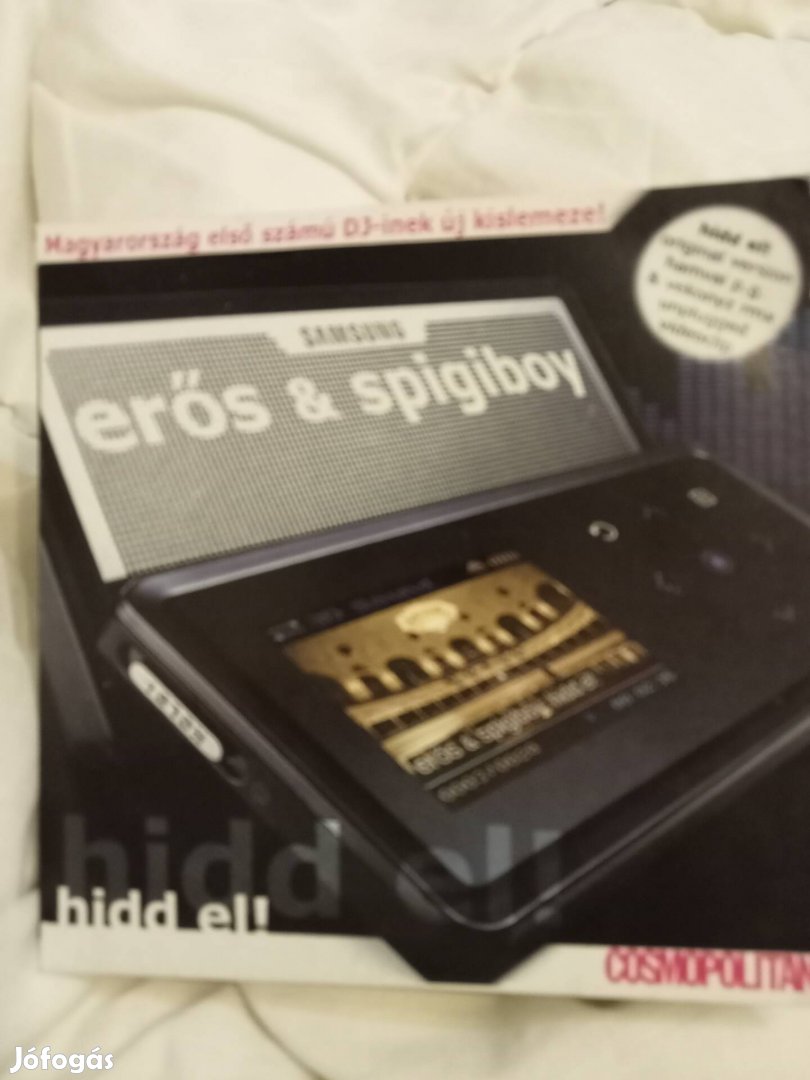 erős & spigiboy hidd el! Cd eladó!