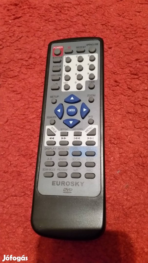 eurosky dvd távirányító 