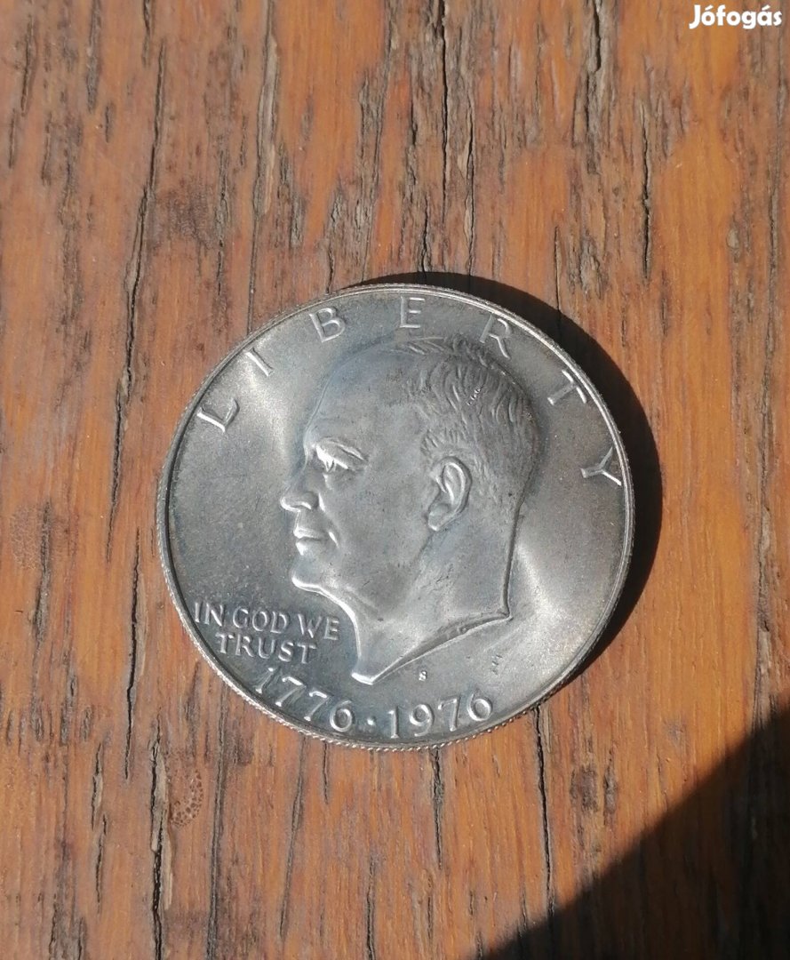 ezüst Eisenhower 1 dollár 