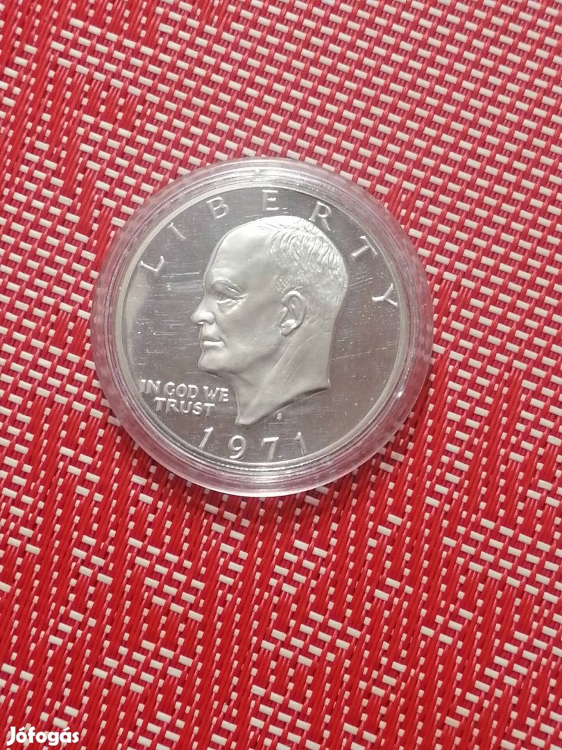 ezüst Usa Eisenhower 1 dollár 