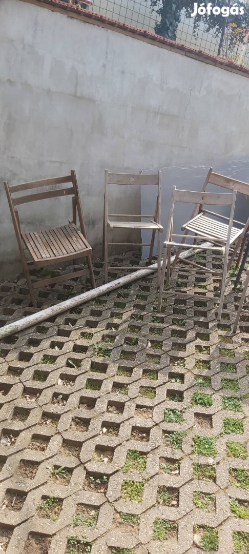 fa kertí szék összecsukható