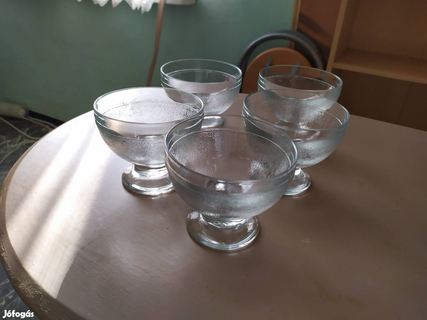 fagyis, bólés kehely készlet