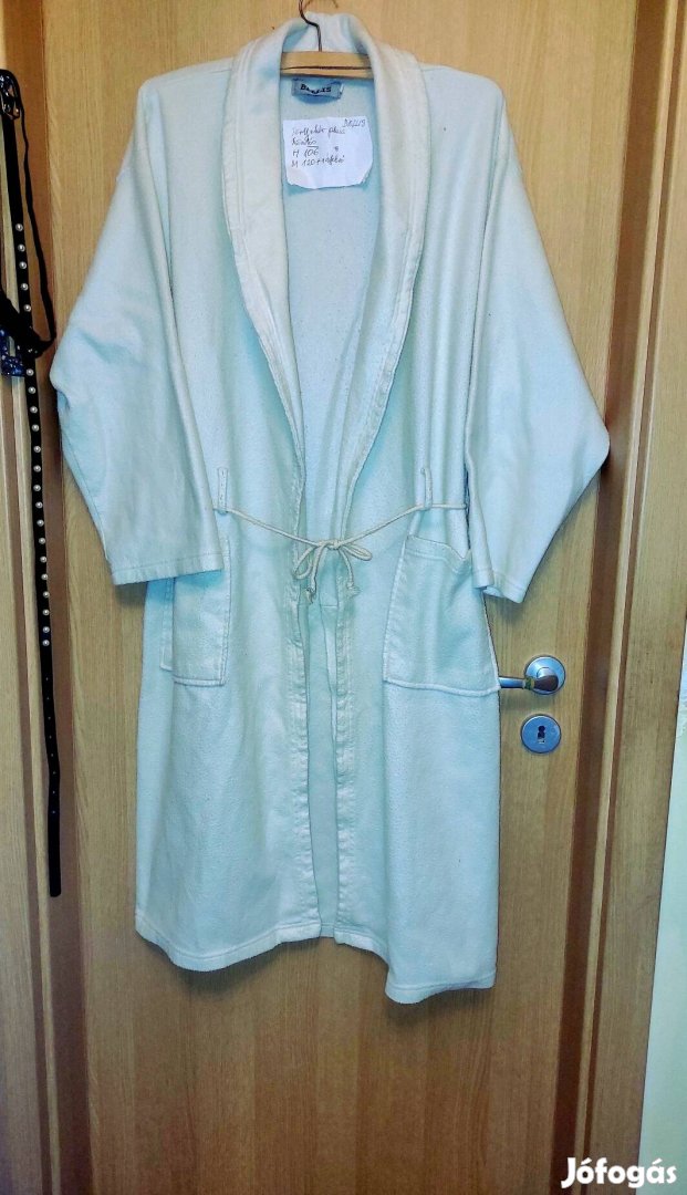 feher fürdőköpeny LXL unisex