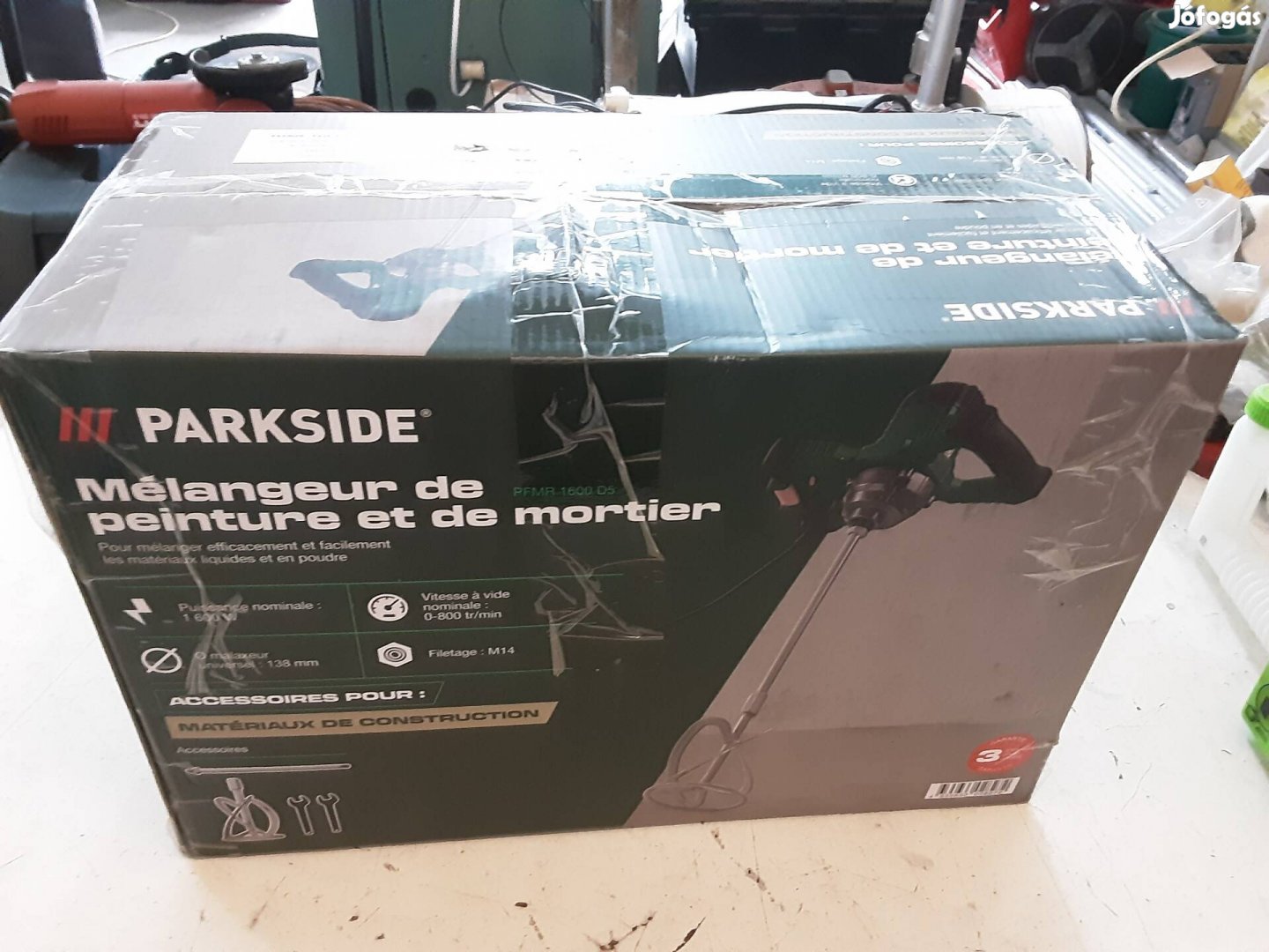 festék keverő anyagkeverő parkside új 