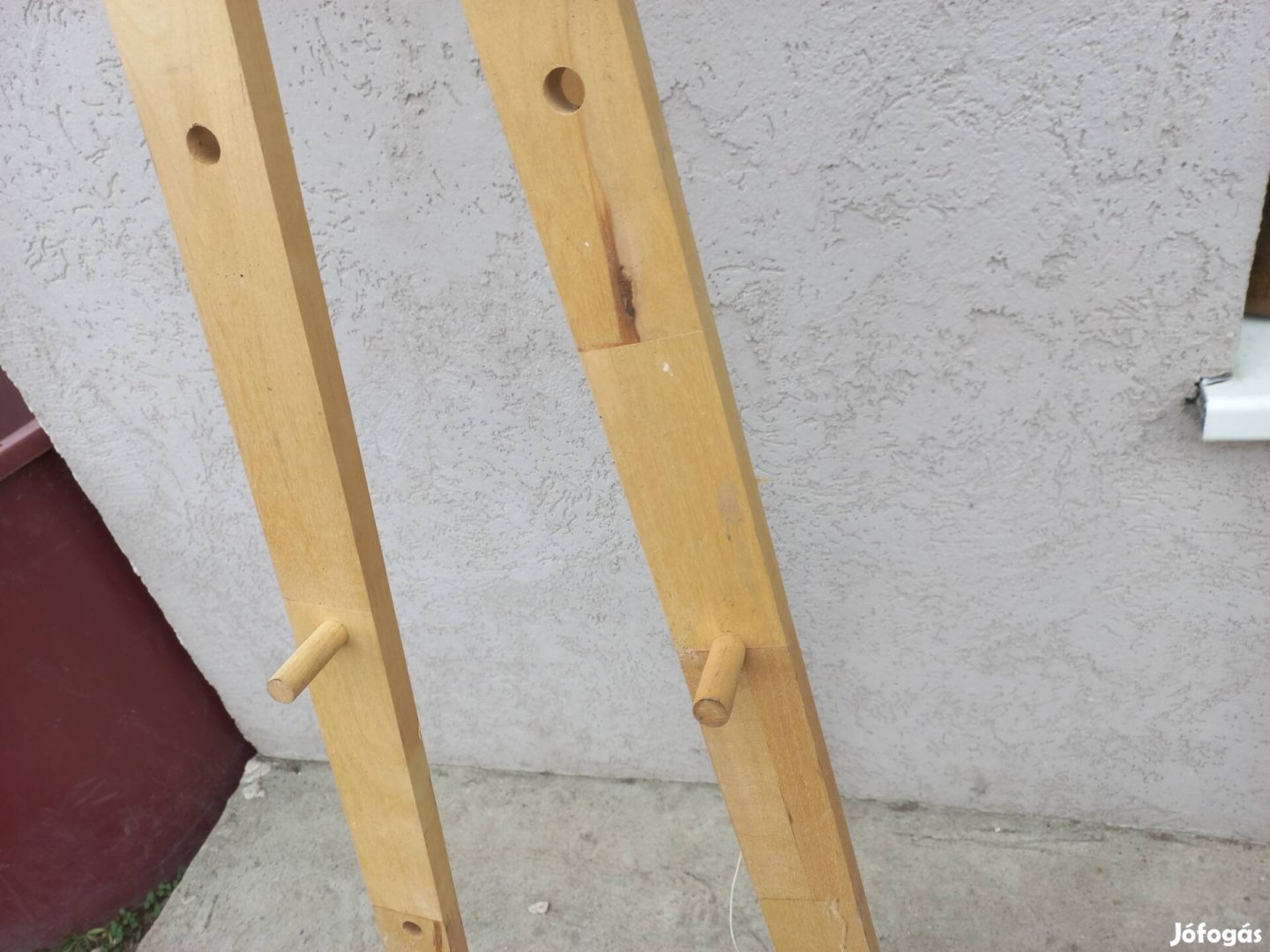 festő állvány akácfából kép festmény