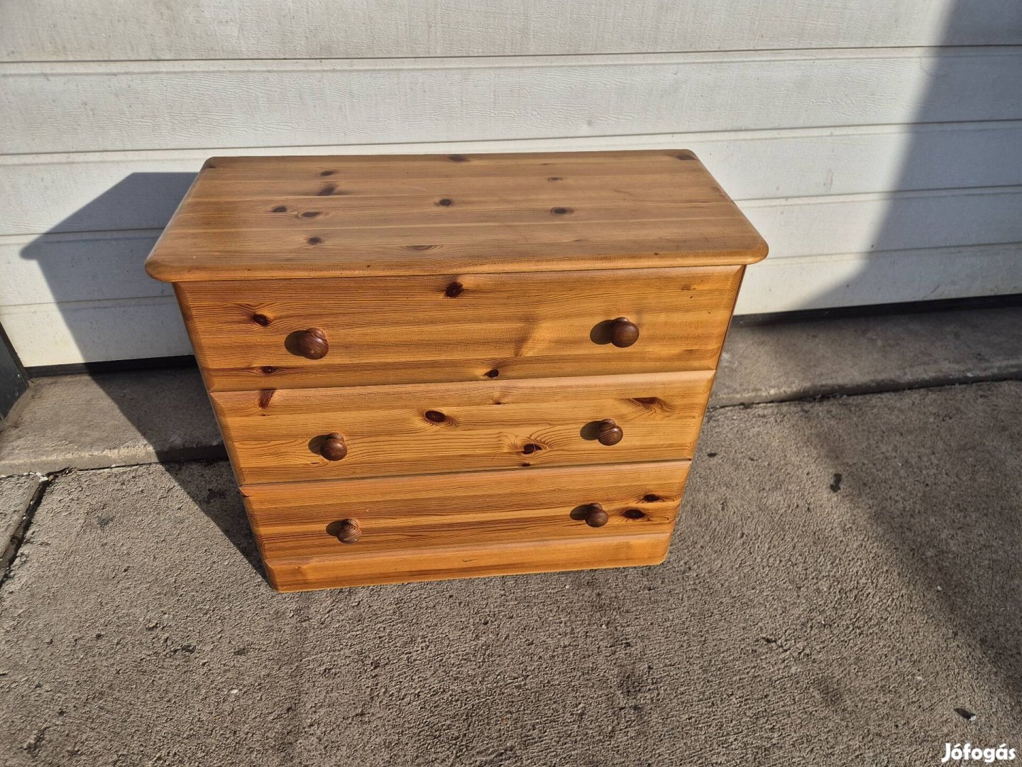 fiókos fenyő mini komód kis szekrény