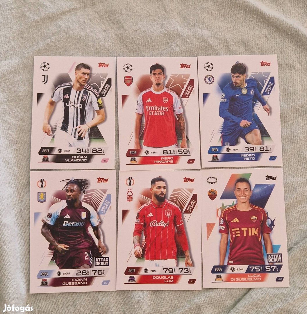 focis kártyák 25-2026