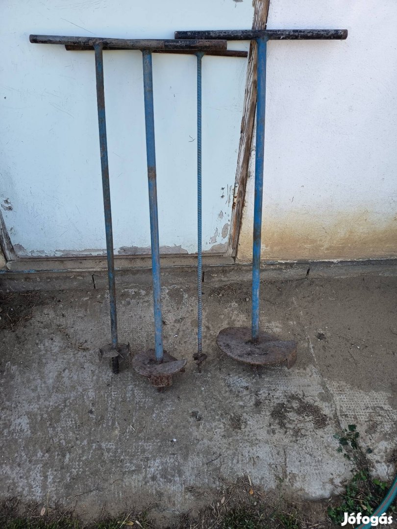 föld fúrók, különböző méretben eladók