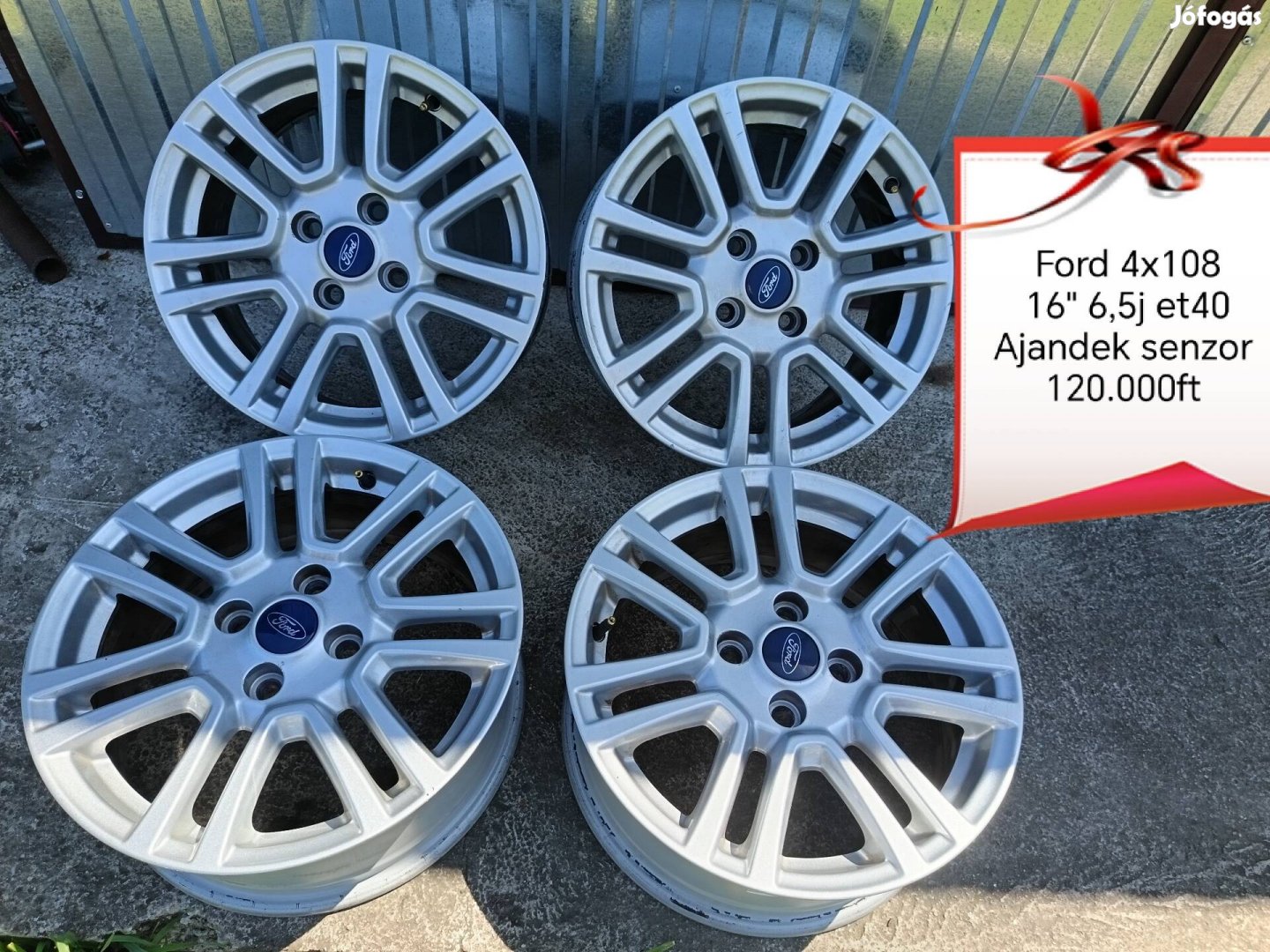 ford 4x108 16 col alufelni szett 