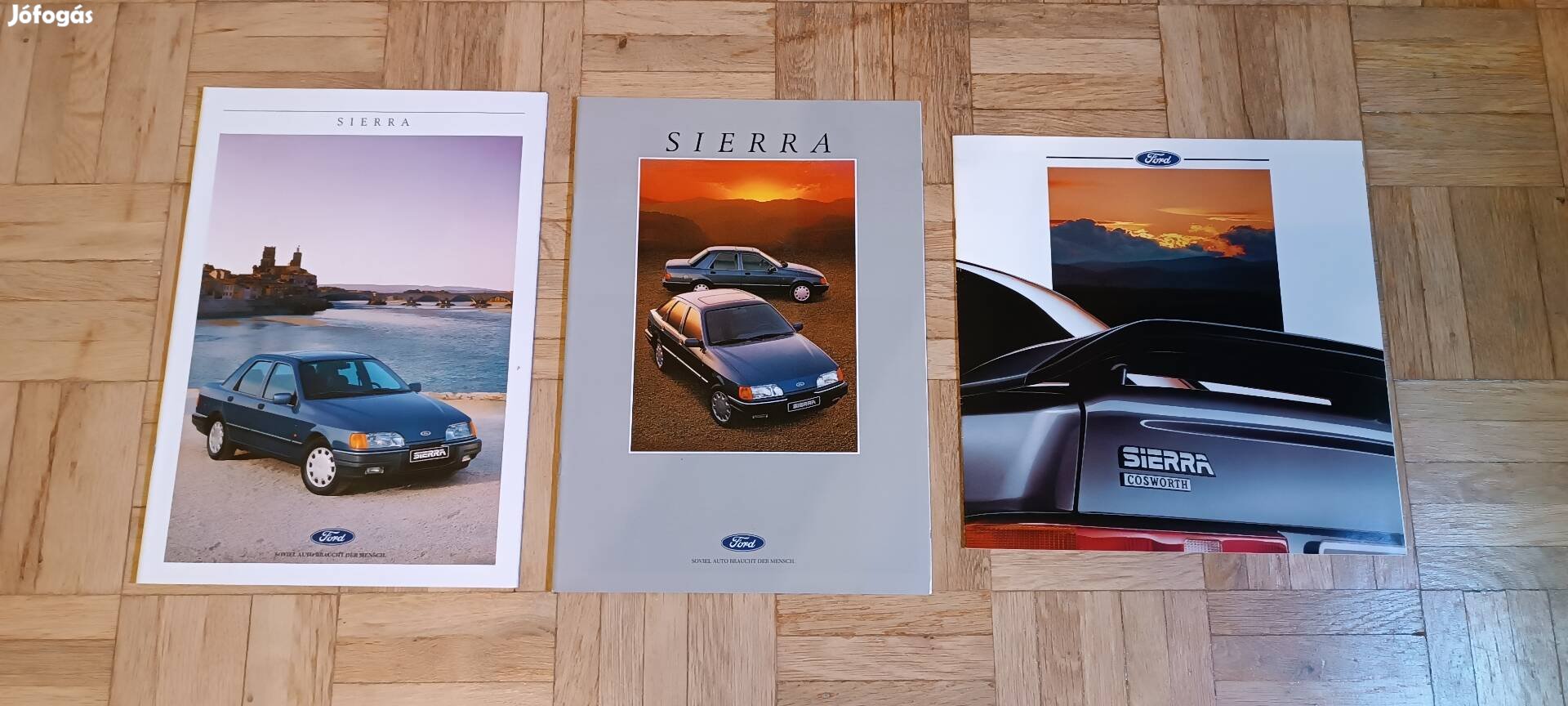 ford Sierra gyári prospektus eredeti katalógus OT 