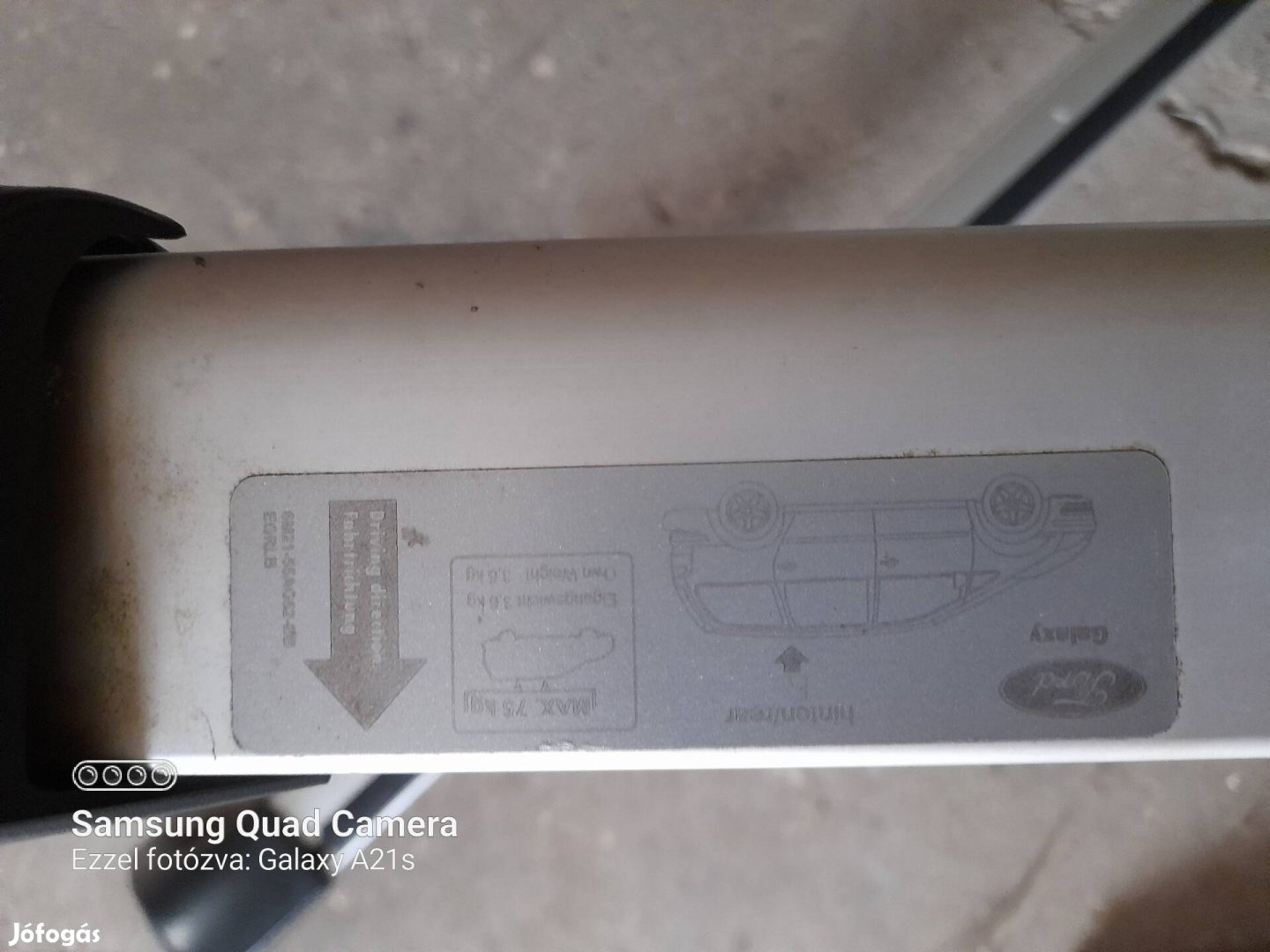 ford galaxy gyári tetőtartó