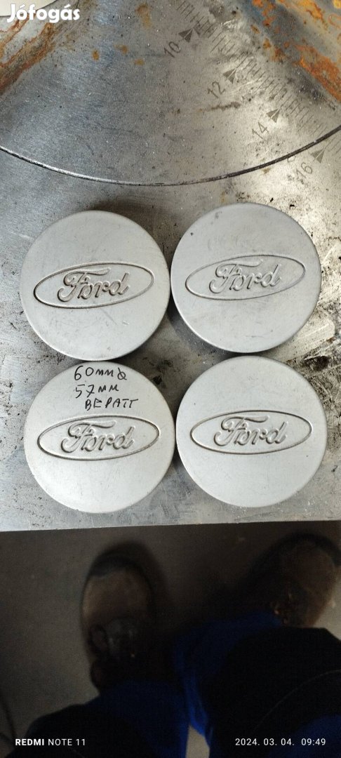 ford szürke alufelni kupak szett