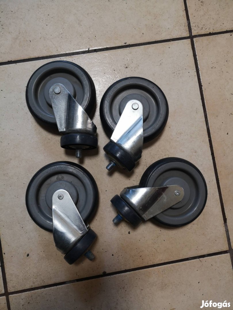 forgózsámolyos 125 mm es ipari csapágyazott kerék