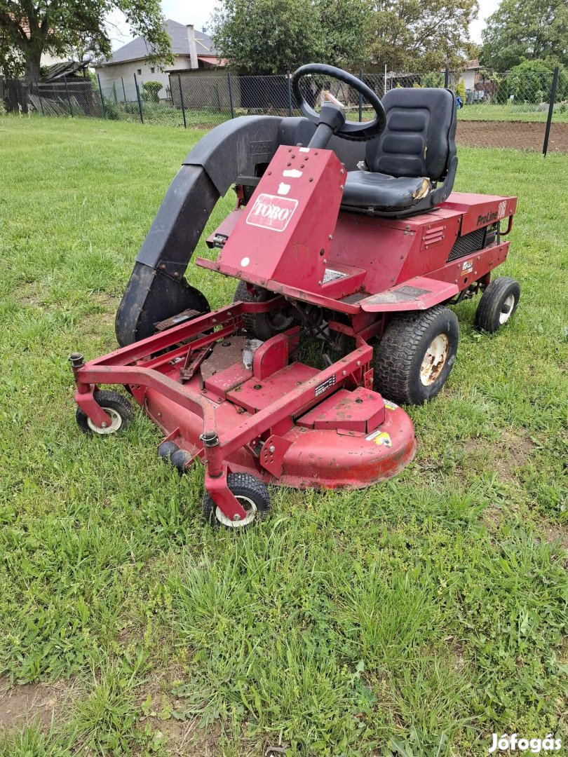 fünyíró traktor toro proline 118 fünyírótraktor