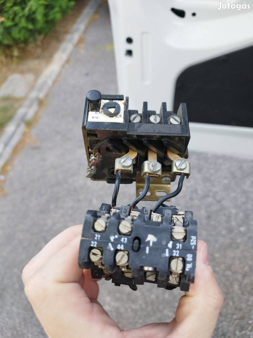 ganz kk bh0 magneskapcsoló + hőkioldó