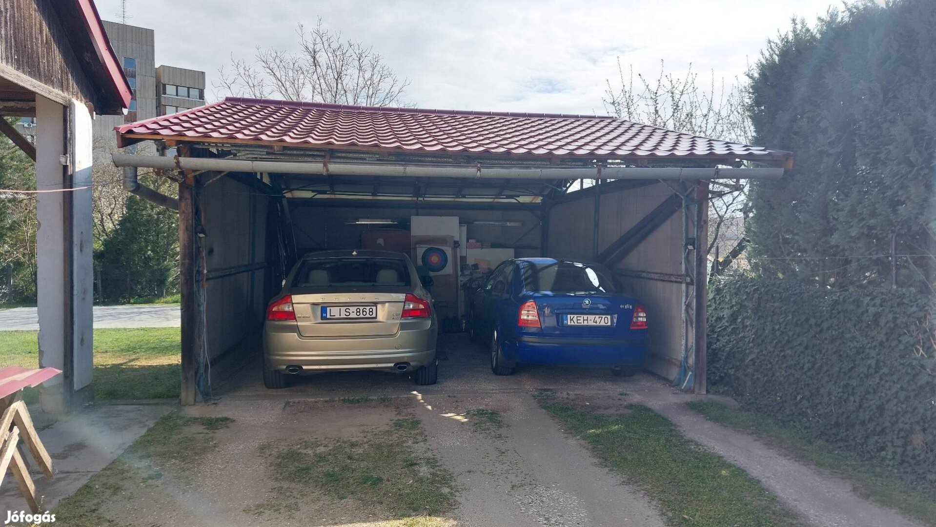garázs mobilgarázs beálló
