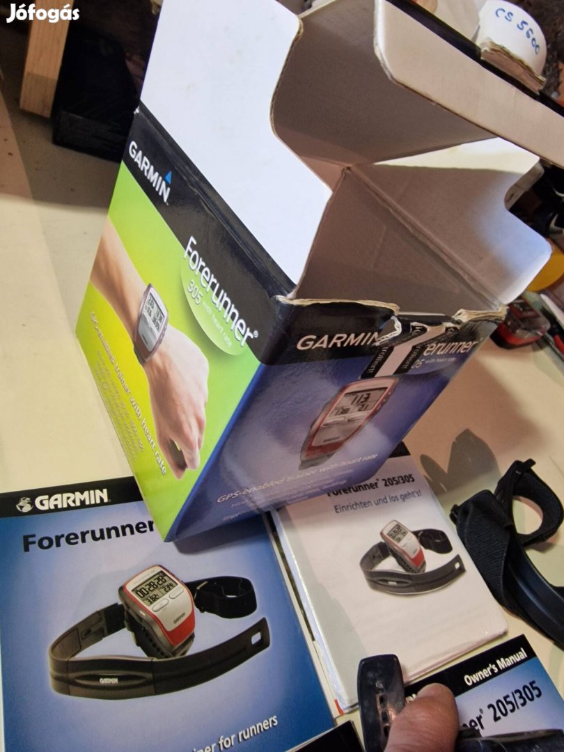 garmin forerunner 305 pulzusmérős sportkaróra