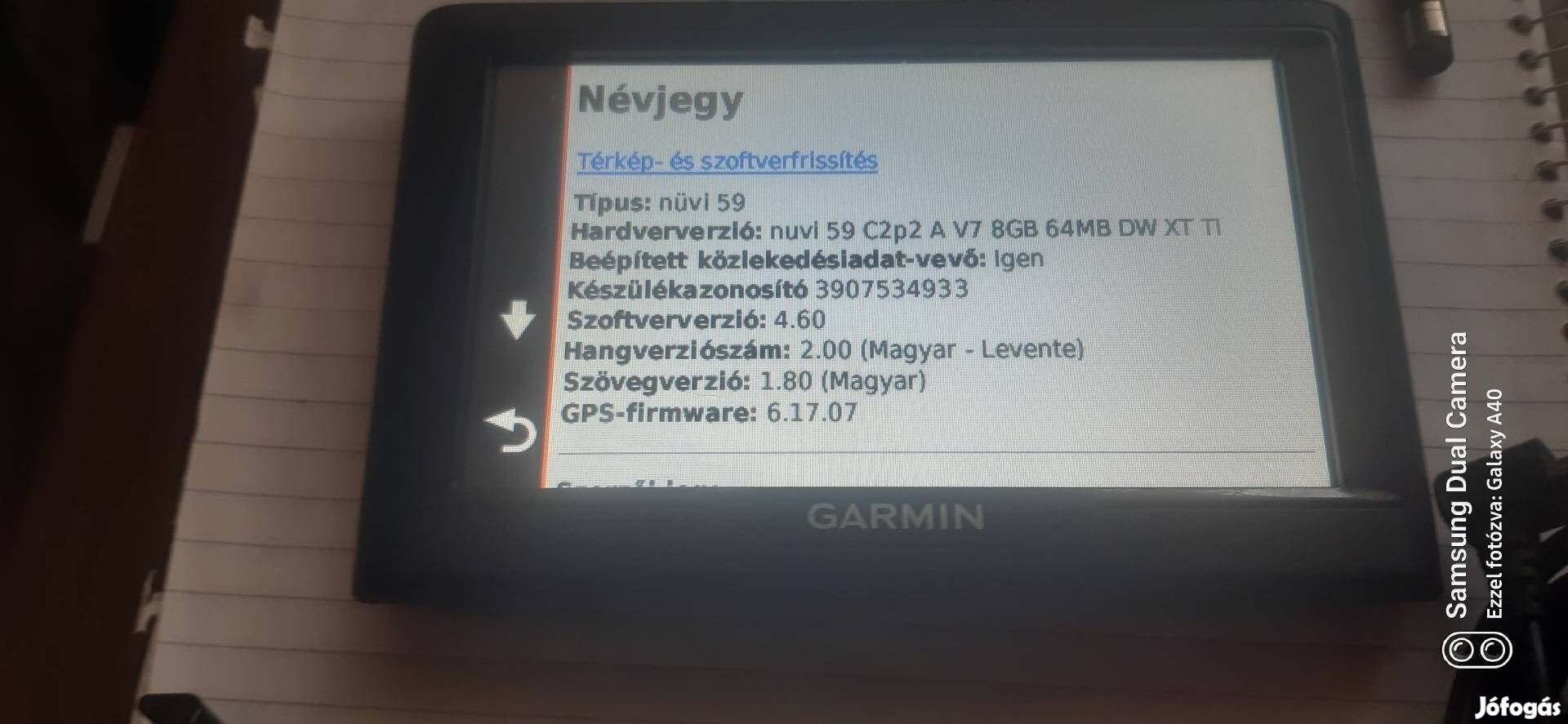garmin nuvi 59 LMT navigáció 