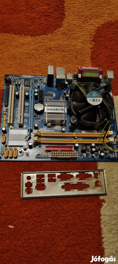 gigabyte ga-945cm-s2l alaplap processzorral