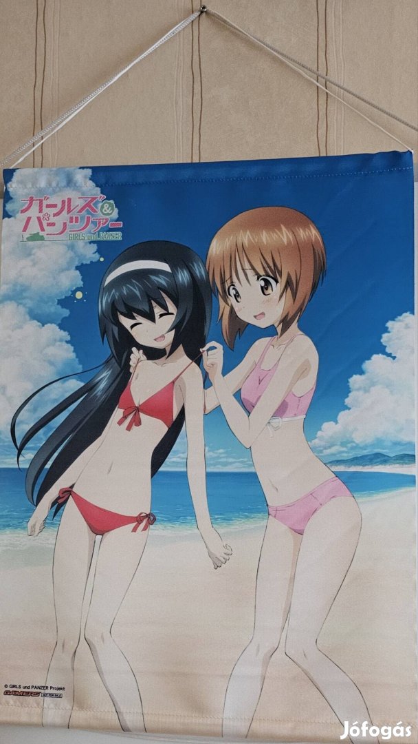 girls und Panzer japán anime vászonposzter