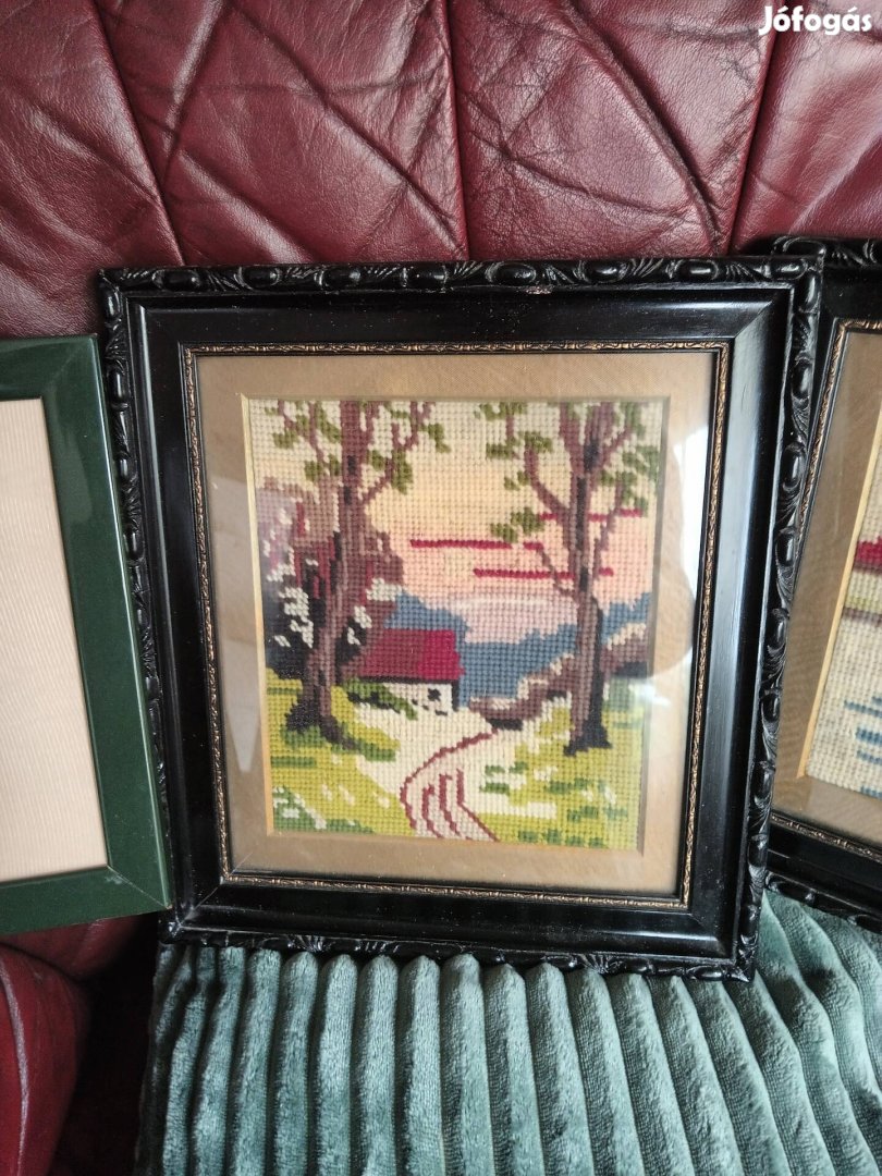 goblein képek Ébenfa keretben