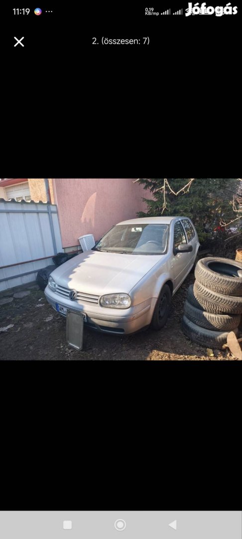 golf 4 csomagtér ajtó és első sárvédő ív/Egerben