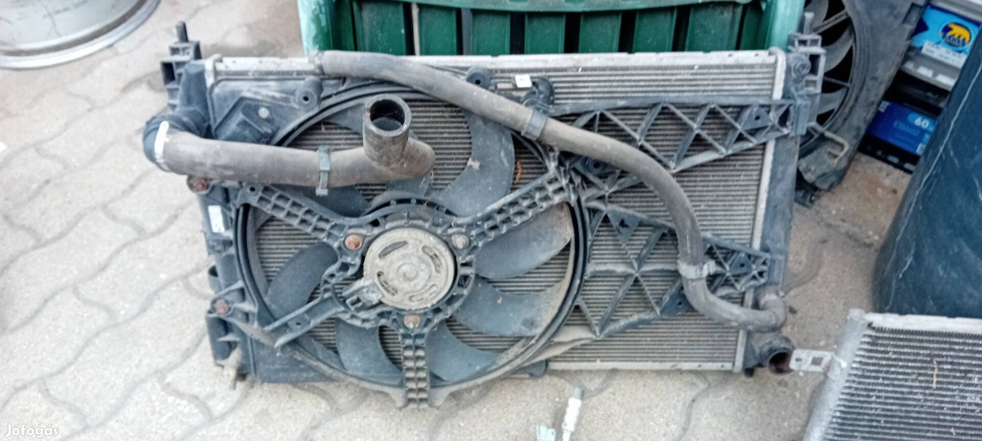 grande punto 1.3 jtd hűtősor 
